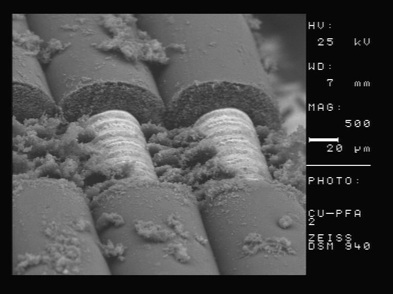 fs-LIBS: Surface elemental analysis and depth profinling of multilayer materials