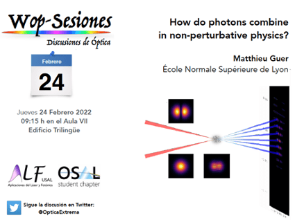 WOP SESION – HOW DO PHOTONS COMBINE IN NON-PERTURBATIVE PHYSICS?