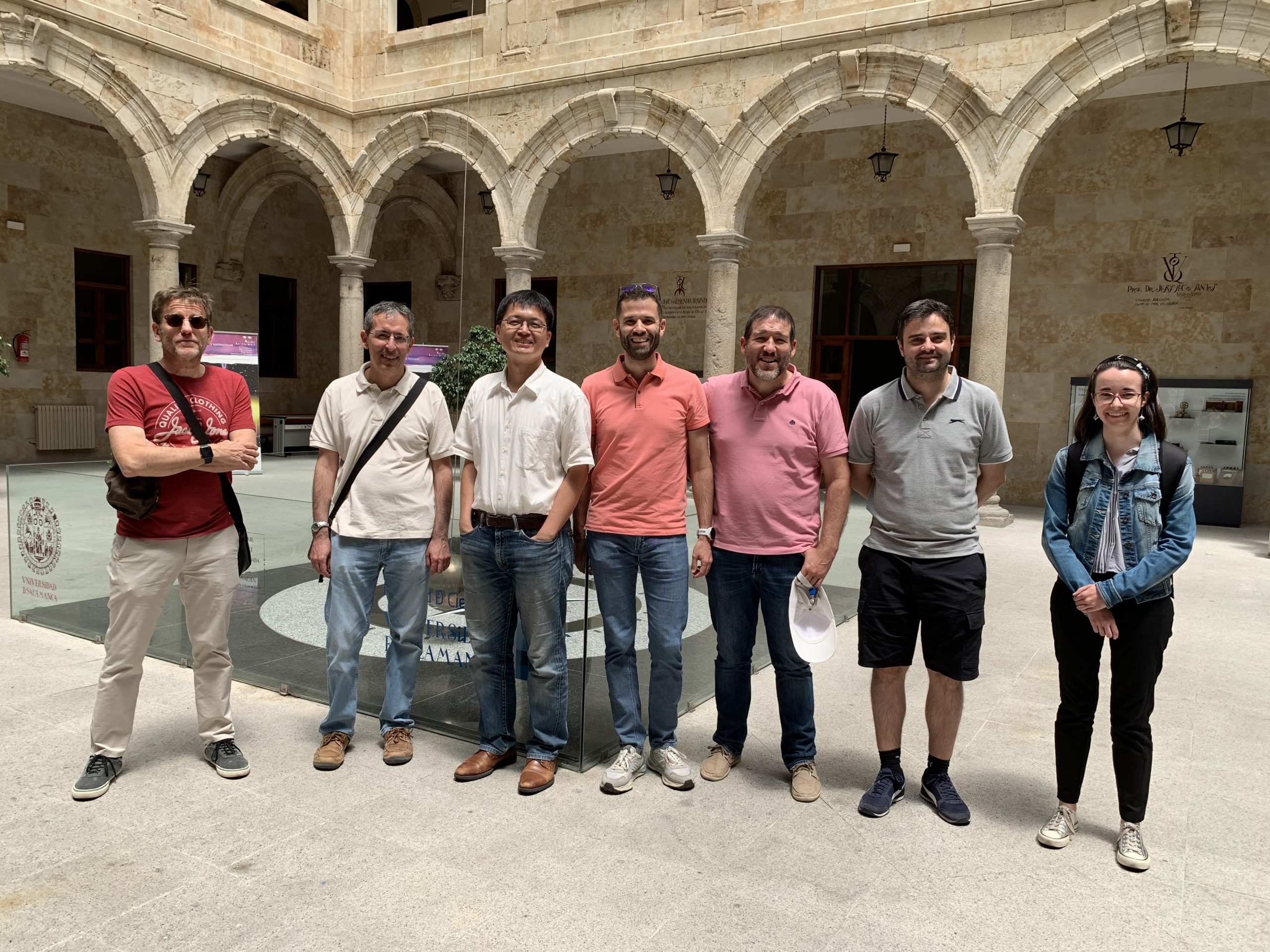 Visit and Collaboration of Ming-Chang Chen with the ALF Group at the University of Salamanca