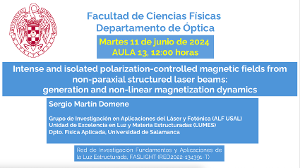 Visit of Sergio Martín Domene (ALF – USAL) to the Complex Systems Group at Universidad Politécnica de Madrid