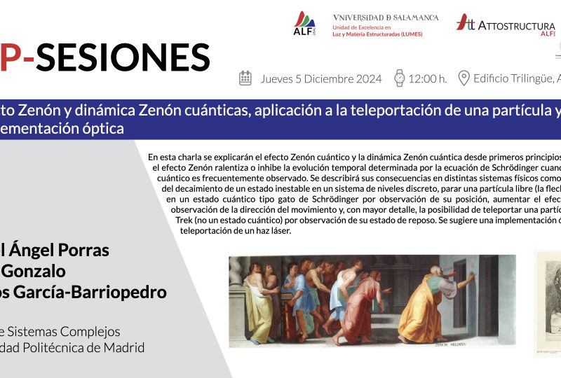 Visit of Miguel Ángel García Porras and Marcos García Barriopedro from Grupo de Sistemas Complejos (UPM) to ALF – USAL node